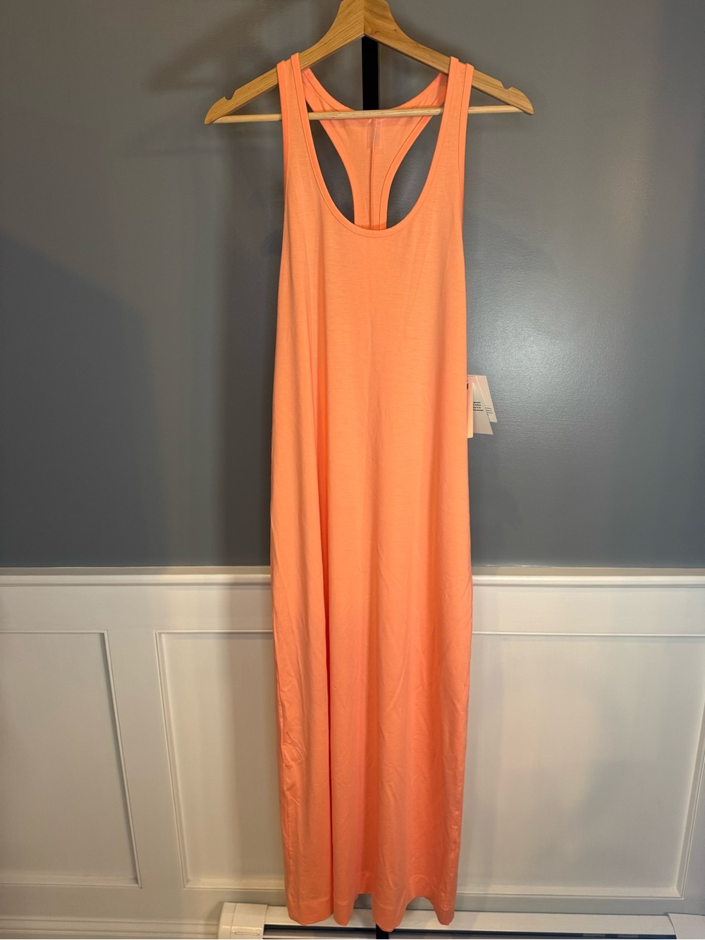 Beyond Yoga Anthropologie Orange Racerback Maxi Dress NWT Small